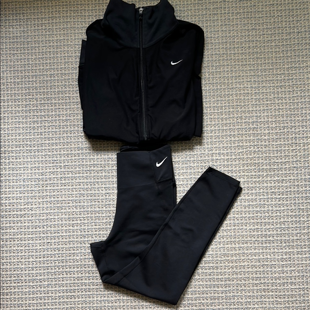 Nike Black Athletic Tracksuit